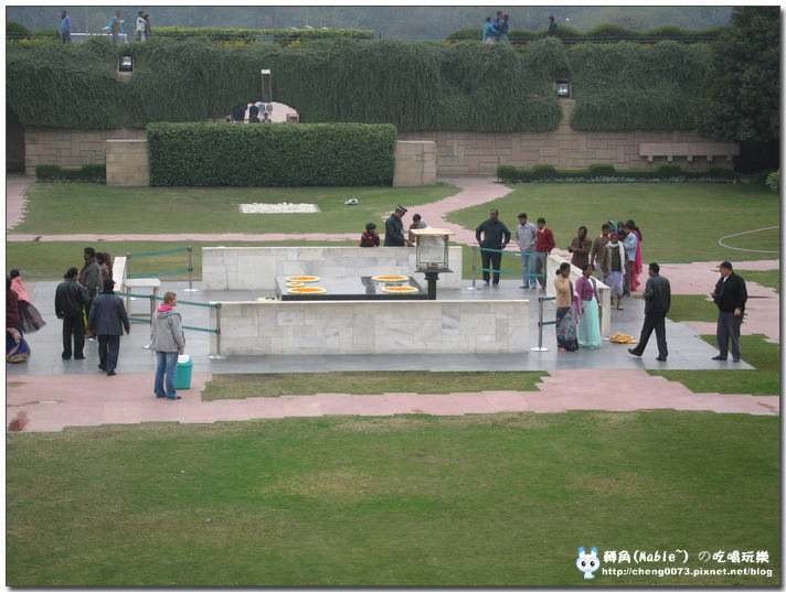 甘地紀念碑-甘地在此火化