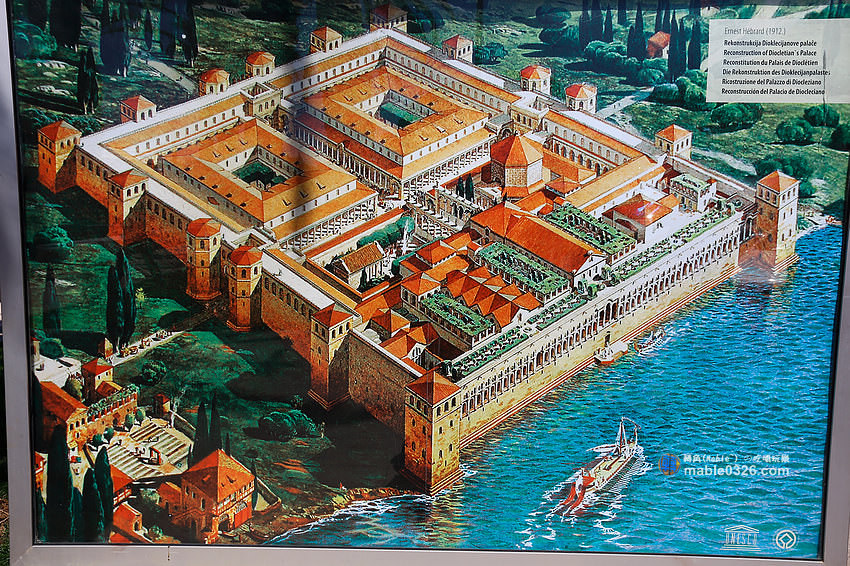 克羅埃西亞-史普利特(Split)-載奧克里齊安皇宮遺址