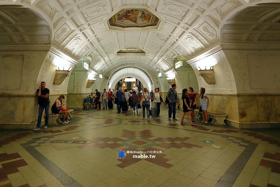 俄羅斯 莫斯科地鐵 白俄羅斯站
