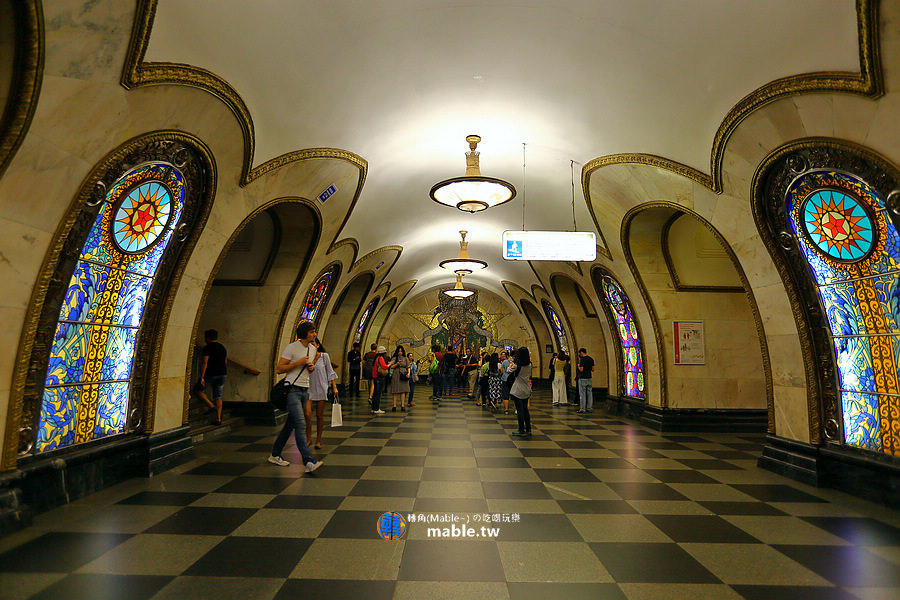 俄羅斯 莫斯科地鐵 新鎮站