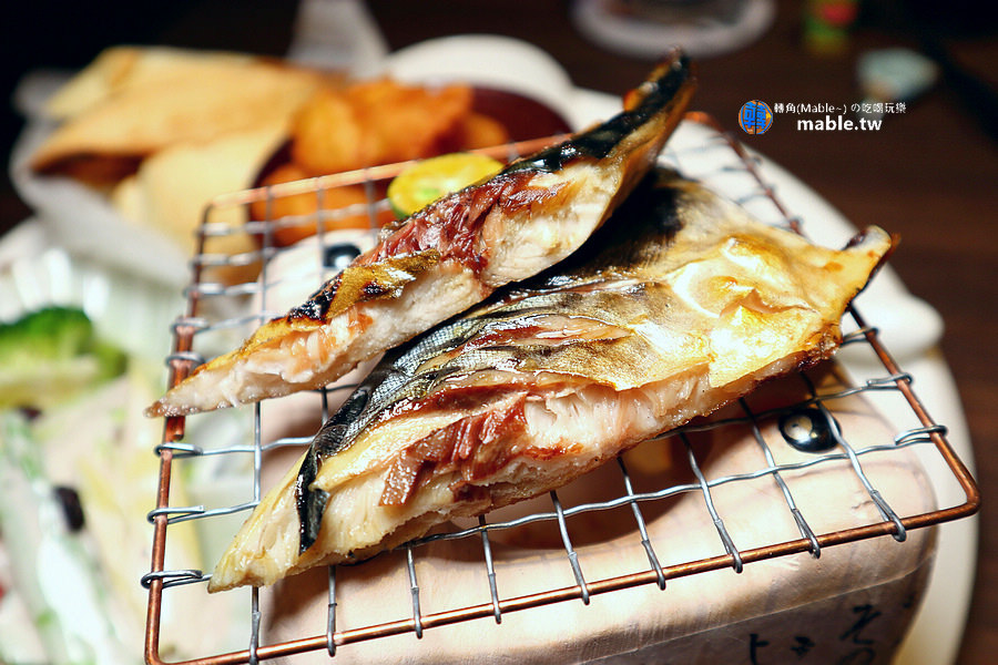 高雄 墨吉日本料理 挪威鯖魚鹽烤
