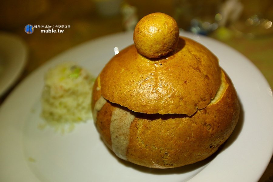 俄羅斯 莫斯科美食 Godunov餐廳 精燉牛肉麵包盅