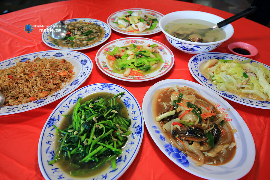 台南七股餐廳 安哥海產開基店 菜色 菜單