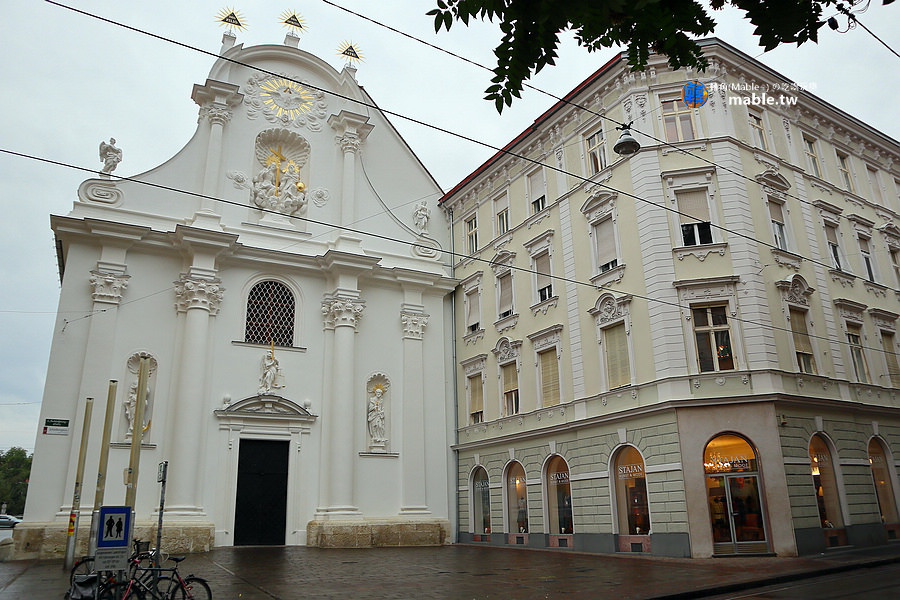 奧地利 格拉茲景點 三位一體教堂