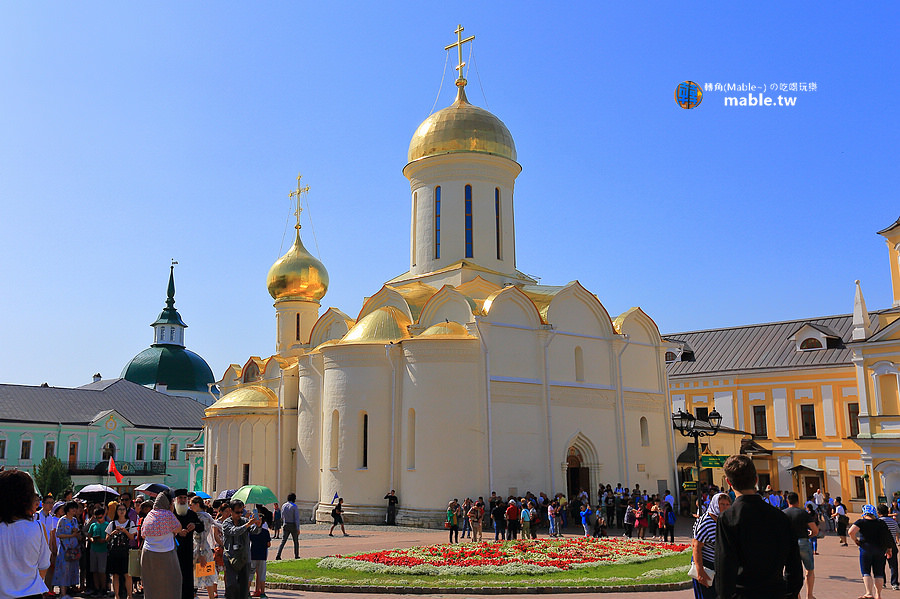 俄羅斯 金環 賽爾吉耶夫 聖三一修道院 聖三一大教堂