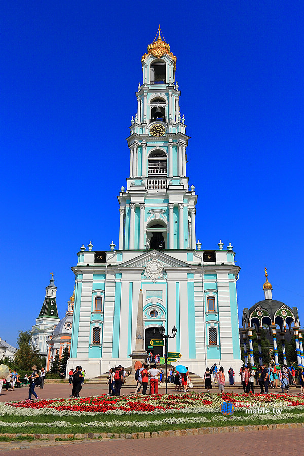 俄羅斯 金環 賽爾吉耶夫 聖三一修道院 鐘樓