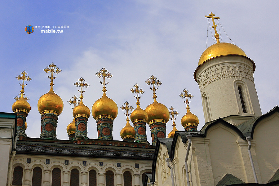 俄羅斯 莫斯科景點 聖母解袍教堂與特列姆宮