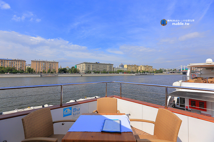 俄羅斯 莫斯科河遊船午餐
