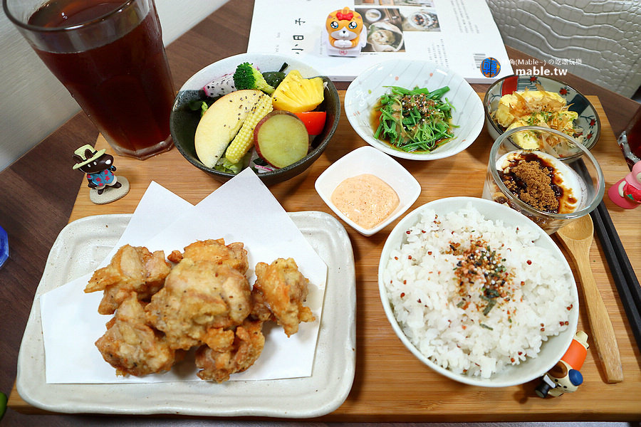 高雄日式早午餐 小米家朝午和食 唐揚雞定食