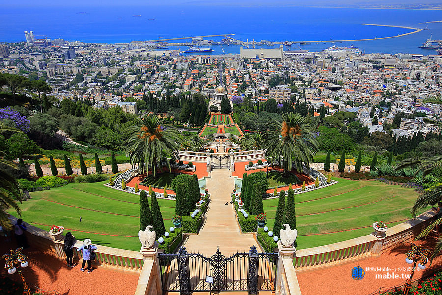 以色列 海法 巴海聖殿花園