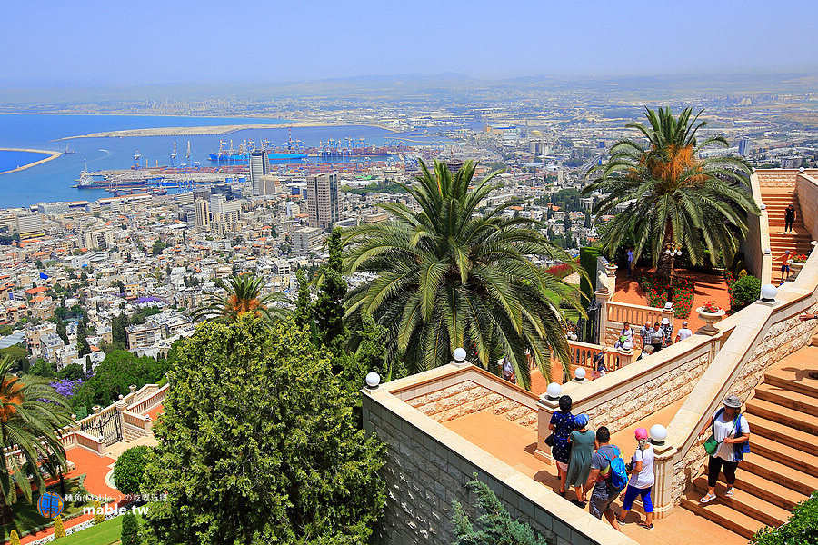 以色列 海法 巴海聖殿花園