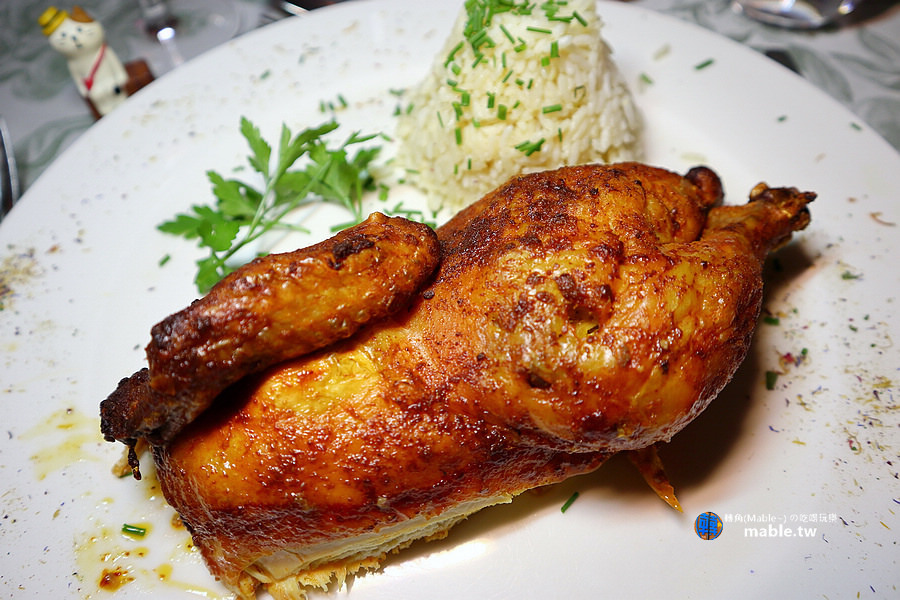 奧地利 茵斯布魯克必吃 提洛爾傳統烤雞 Ottoburg餐廳