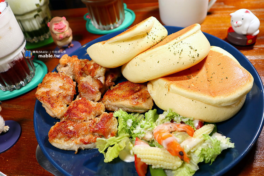 高雄岡山早午餐 樂+ 舒芙蕾鬆餅